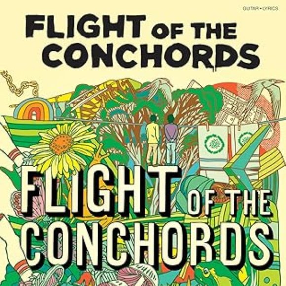 Flight of the Conchords Paperback Guitar lyrics - Picture 1 of 2